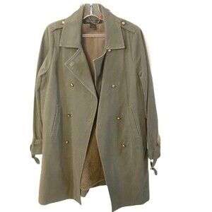 Marc by Marc Jacobs Military Style Jacket with Removable Long Vest in Tarmac Gre
